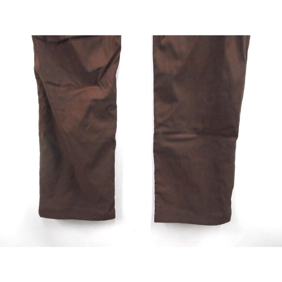 Eddie Bauer Pants Rainier Women Size 12 (34x32) Brown Fleece Lined Jogger - Picture 10 of 12